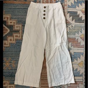 BP White Linen Culottes!